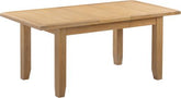 Windsor Extending Dining Table – Natural Oak with Smooth Extension Mechanism (WBF)