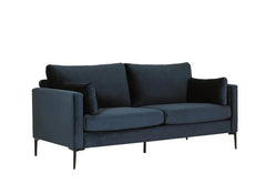 Wren Navy Three Seat Sofa - 1