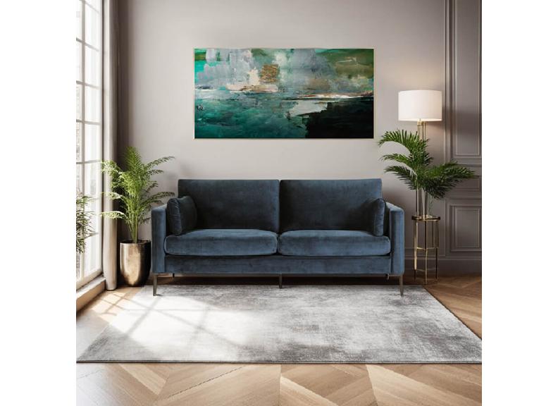 Wren Navy Sofa - room