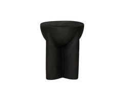 Xia Black Concrete Lamp Table - 1