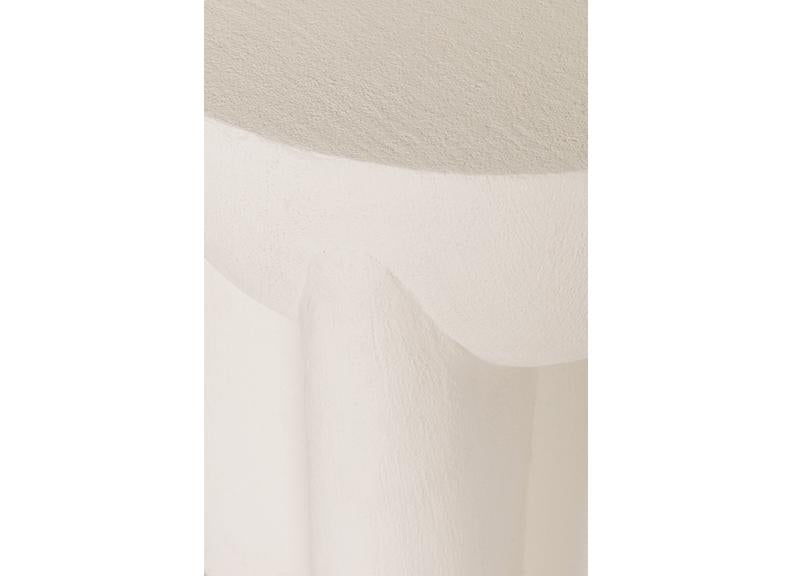 Xia White Concrete Lamp Table -detail
