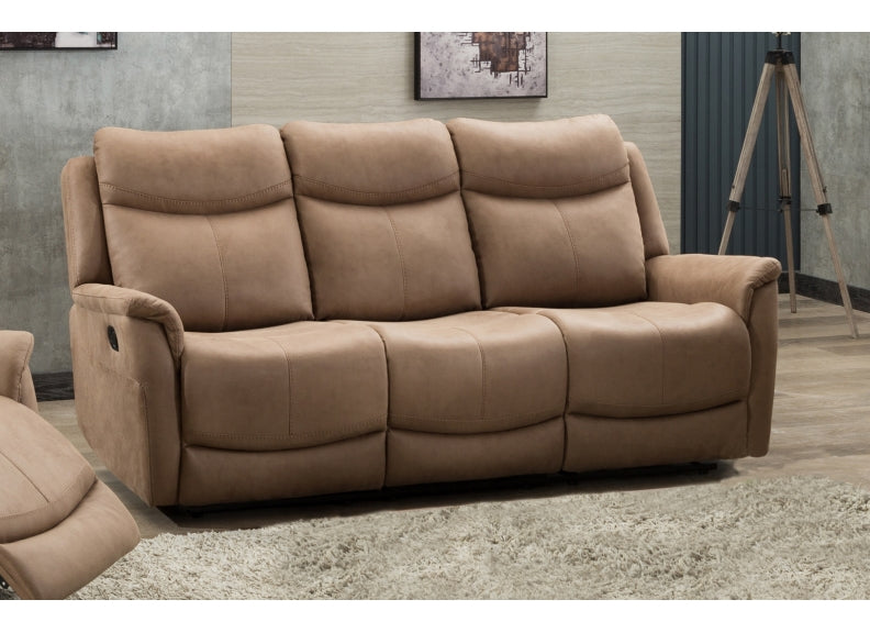 Arizona Caramel Three Seat Sofa