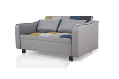 Aspen Yellow Patchwork Sofa Bed - 1