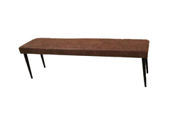 Charlie Antique Brown Bench - 2