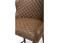 Charlie Carver Brown Dining Chair - detail