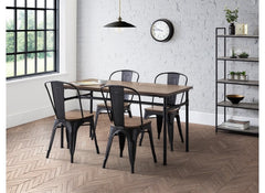 Carnegie Table & 4 Grafton Chairs Roomset