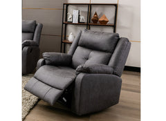 Casey Grey Reclining Armchair