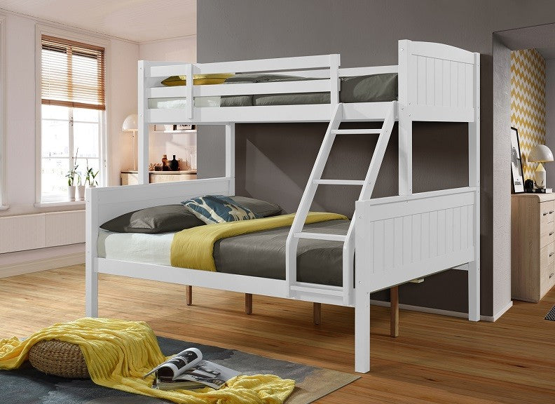Cassie Triple Bunk In White