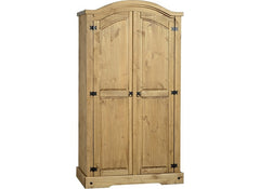 Corona Pine Two Door Wardrobe