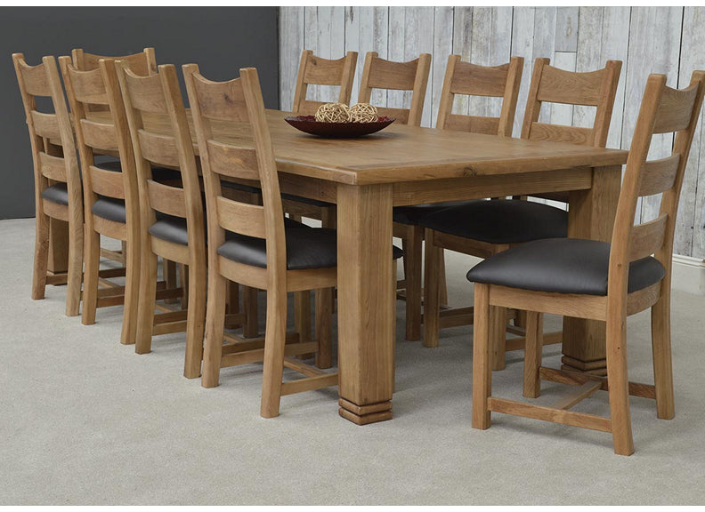 Danube 2.6m Fixed Dining Table