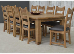 Danube 2.6m Fixed Dining Table