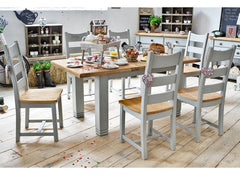 Danube Grey & Oak Dining Room