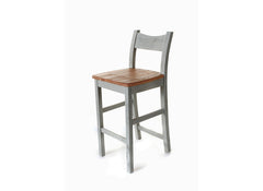 Danube Grey & Oak Bar Stool