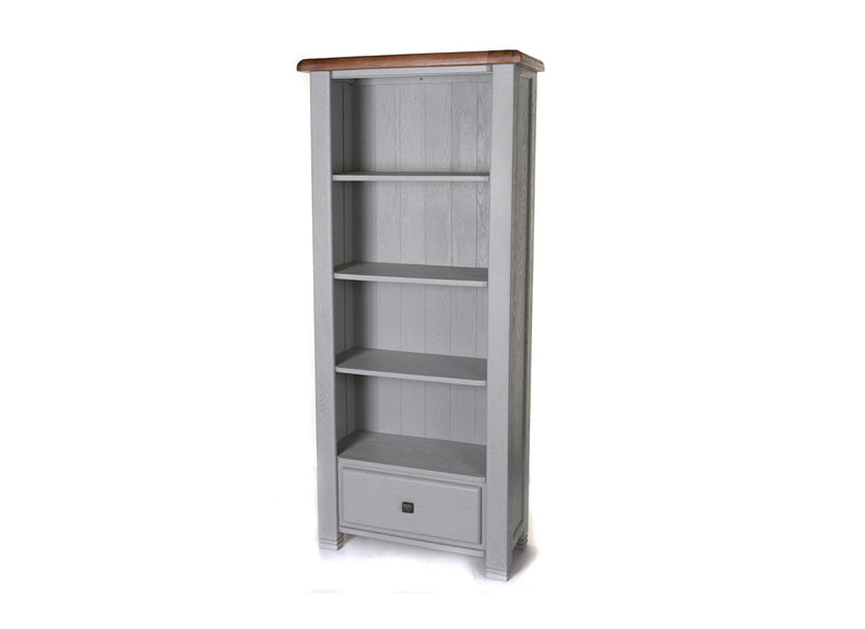 Danube Grey & Oak Bookcase
