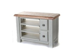 Danube Grey & Oak Small TV Stand