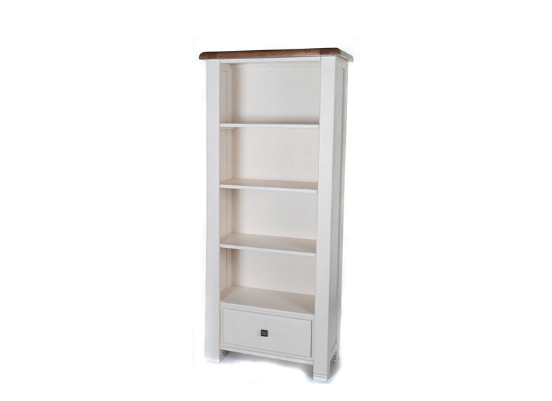 Danube White Bookcase