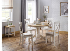 Davenport Round Pedestal Table Roomset