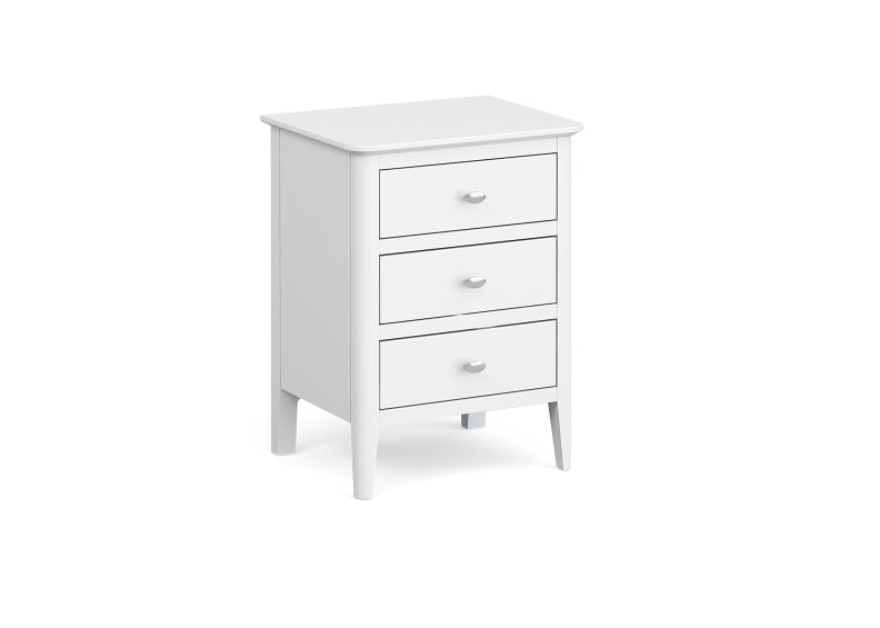 Hampstead Three Drawer Bedside
