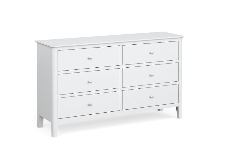 Hampstead White Wide Bedroom Chest