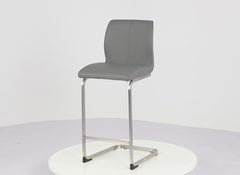 Harry Grey PU Stool