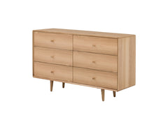 Jenson Wide Six Drawer Chest