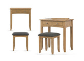 Kilkenny Oak Dressing Table & Stool