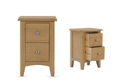 Kilkenny Oak Two Drawer Bedside