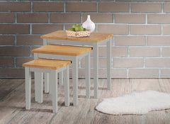 Melissa Grey & Oak Table Nest