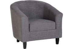 Tempo Tub Chair - grey fabric