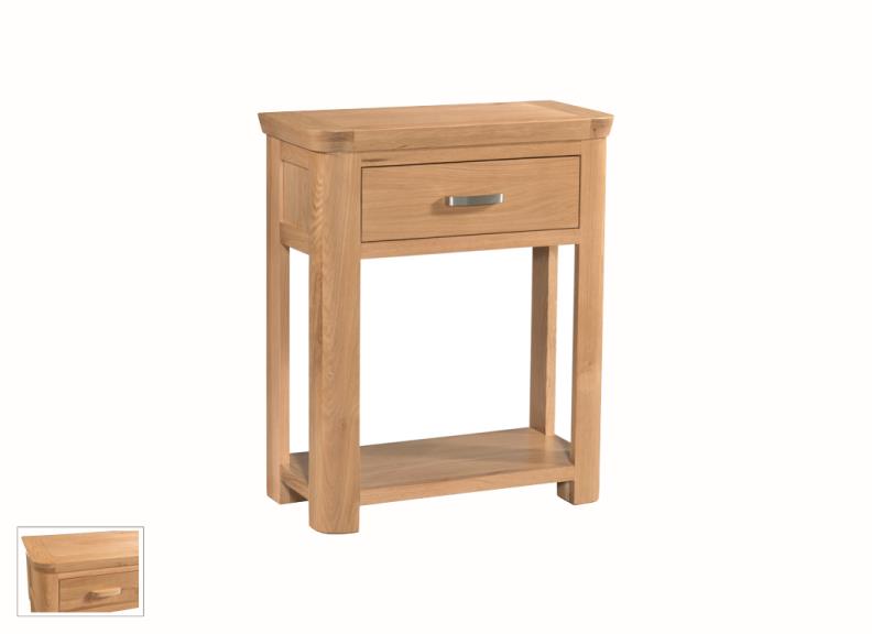 Treviso Oak Small Console Table