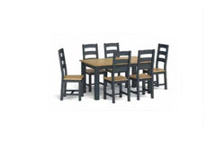 Chichester Charcoal Dining Chair - 1