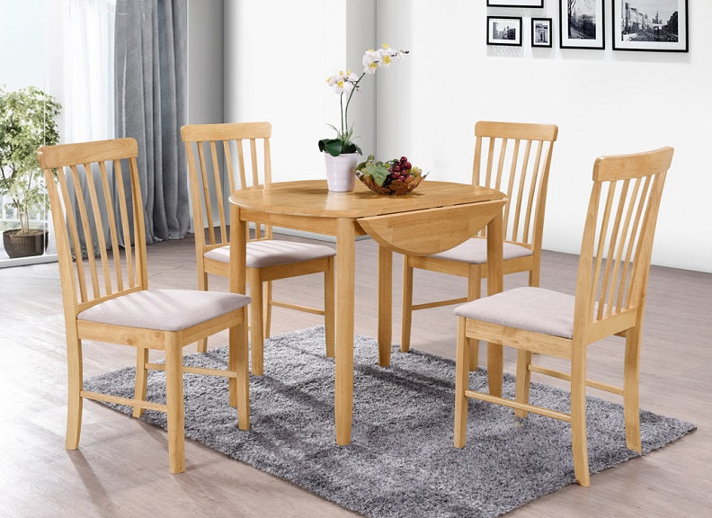 Cologne Round Dropleaf Dining Set
