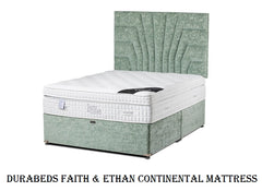 Durabeds Continental Mattress W/Divan Base