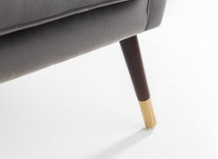 Elliot Grey Armchair - leg