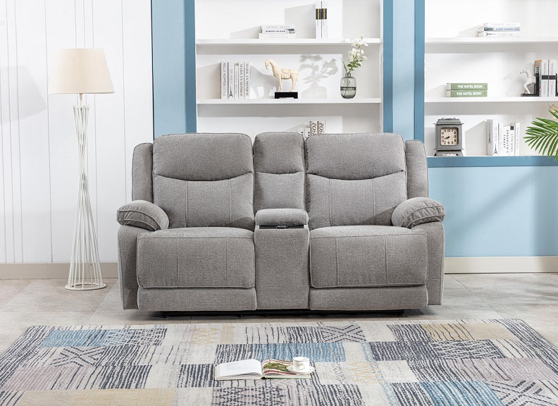 Herbert Two Seat Sofa W/Console