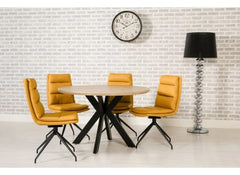 Manhattan & Nobo Ochre Chair Lifestyle