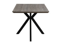 Manhattan Grey 140 Dining Table -side