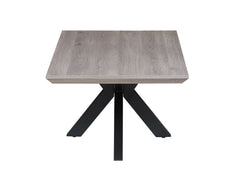 Manhattan Grey Wood Coffee Table - end