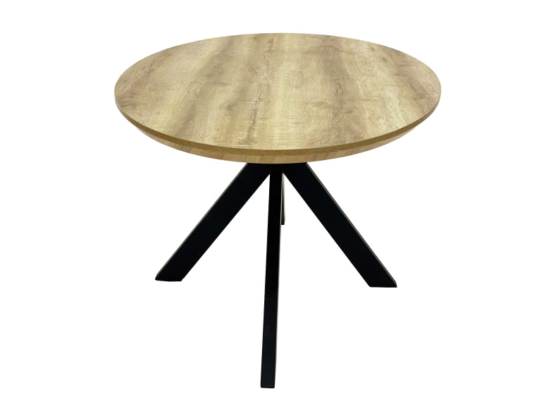Manhattan Small Oval Oak Table