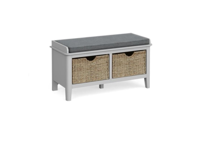Stowe Bench W/Baskets
