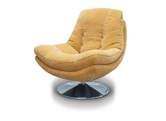 Axis Nature Ochre Swivel Chair W/Optional Stool