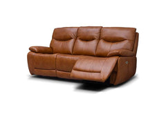 Sirocco Powered 3PP+P Sofa Group - Full Leather Sofa Suite – Luxury Electric Recliners