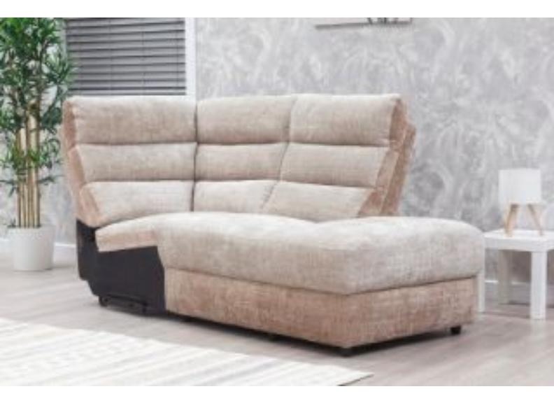 Durban Fabric Modular Sectional Sofas with Dual-Tone Upholstery & Optional Power Recline & End Chaise