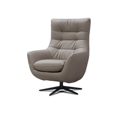 Orbit Occasional Swivel Chair – Modern Lounge Accent Chair in Bisque