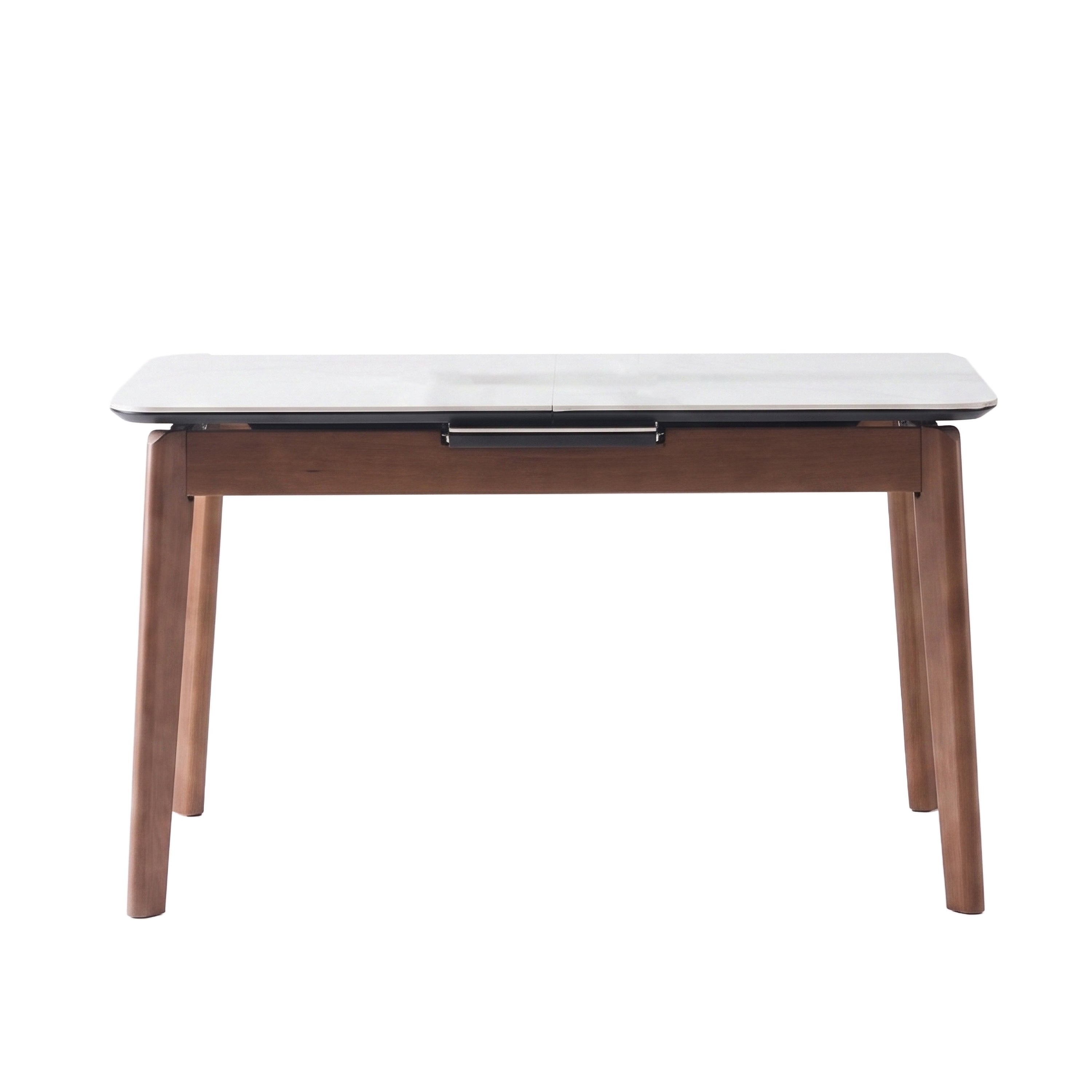 Turin Walnut Dining Set with Mocha Chairs