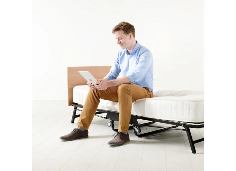 Jay-Be Automatic Crown Premier Folding Bed - With 2 ft6 Sprung Mattress (Pre-Order Only)