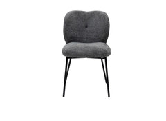 Opal Fabric Dining Chair – Charcoal Fabric Dining Chair
