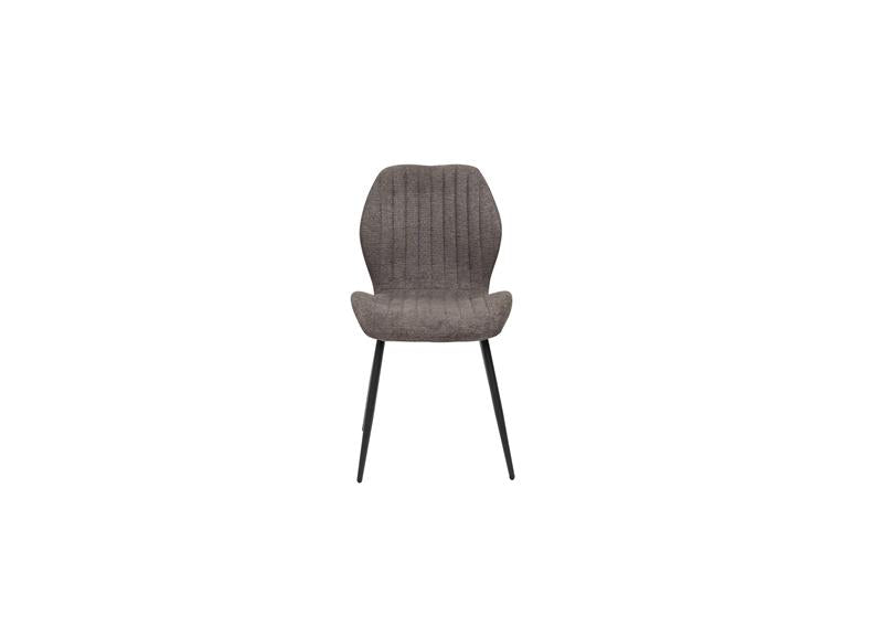 Bardo Grey Fabric Dining Chair – Charcoal Fabric Dining Chair