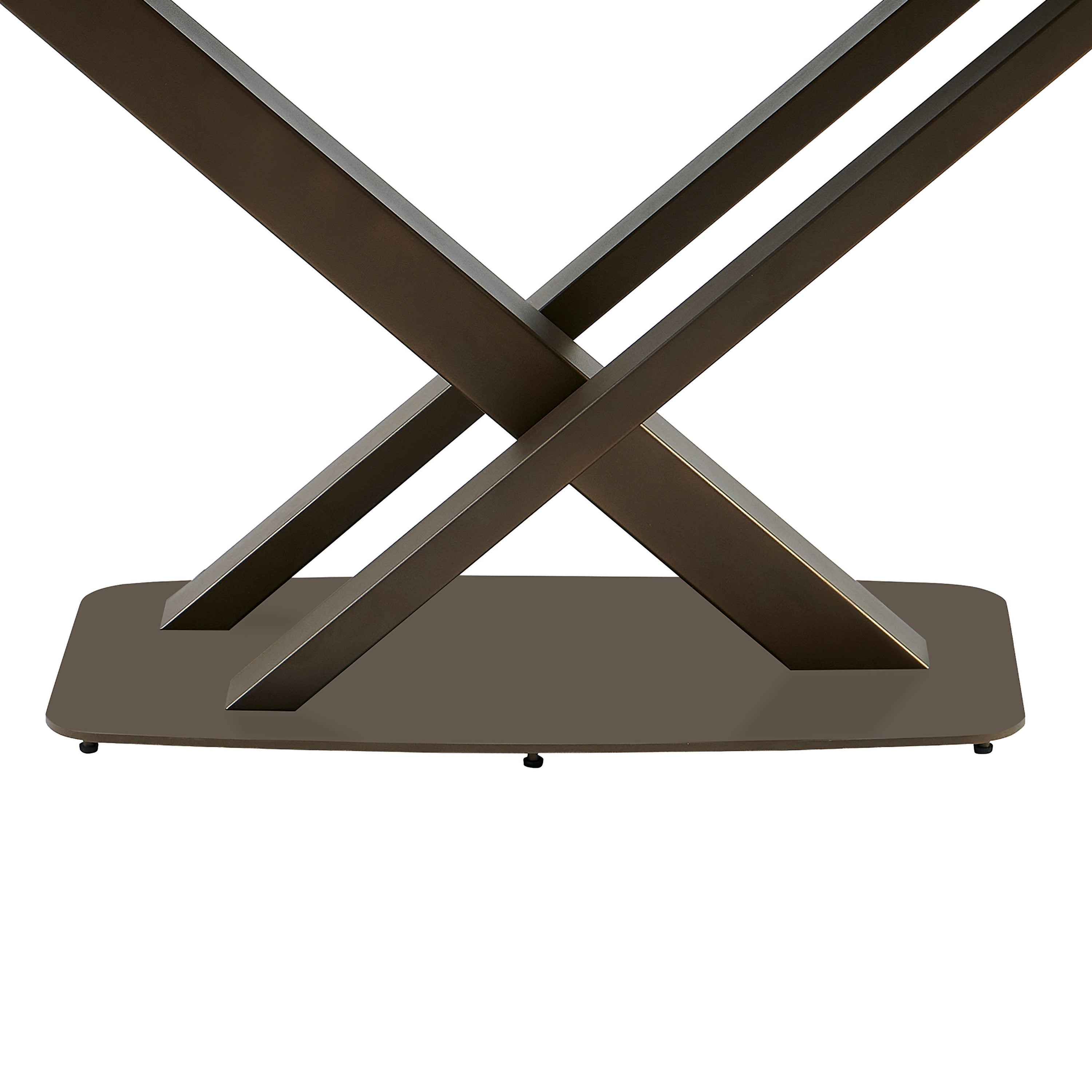 Solara Walnut 180cm Sintered Stone Dining Set
