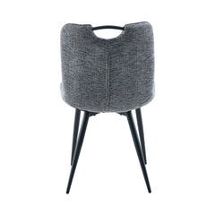 Set of 2 Symphony Dining Chair Dark Grey